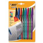 BOLIGRAFO BIC CRISTAL INTENSO 1,6mm.x 10 SURT. - Tomy