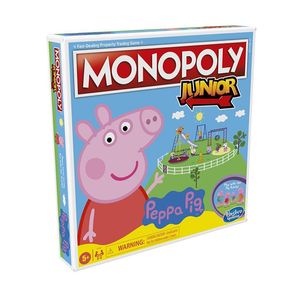 JUEGO DE MESA MONOPOLY JUNIOR PEPPA PIG