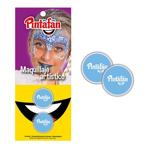 MAQUILLAJE PINTAFAN SET x 2 CELESTE-CELESTE 4 GRS