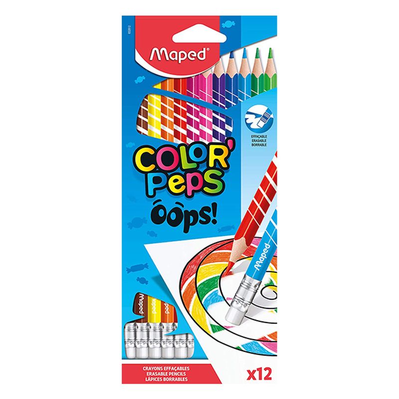 LAPICES DE COLORES LARGOS COLOR'PEPS X36