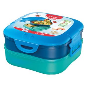 PORTA-ALIMENTOS MAPED PLASTICO CONCEPT 3 EN 1 AZUL