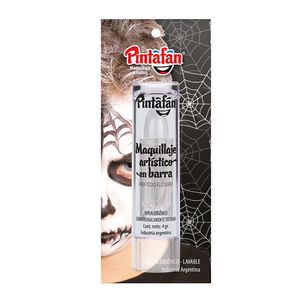 MAQUILLAJE PINTAFAN BARRA BRILLANTE BLANCO 4 GRS
