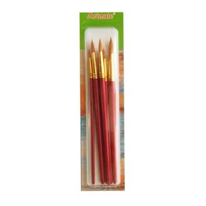 SET DE PINCELES ARTMATE SINTETICOS REDONDOS x 6u.