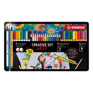 LATA ARTY PEN BRUSH+AQUACOLOR+POINT x 36u.