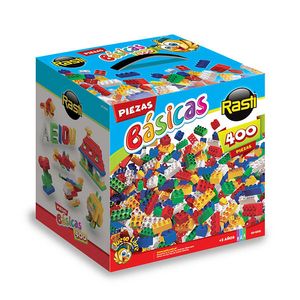 JUEGO DE BLOQUES RASTI KIT 400 PIEZAS BASICAS