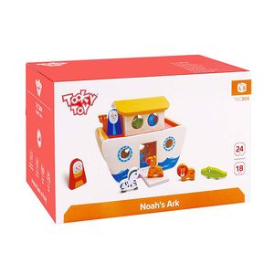 PLAY SET TOOKY TOY DE MADERA ARCA DE NOE