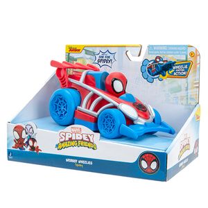 VEHICULO SPIDEY WILLY PULL BACK CON FIGURA
