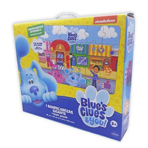 ROMPECABEZAS PISTAS DE BLUE  DE PISO 20 PIEZAS 96x64cm