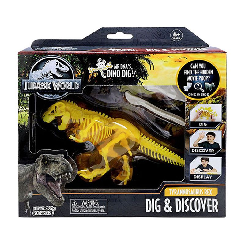 Stevenson puntada Verdulero PLAY SET JURASSIC WORLD JUEGO DE EXCAVACION T-REX - Tomy