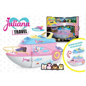PLAYSET JULIANA TRAVEL CRUCERO CON ACCESORIOS