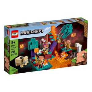 BLOQUE LEGO MINECRAFT BOSQUE DEFORMADO 287pzas