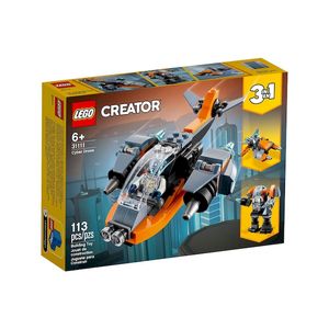 BLOQUE LEGO CREATOR CYBER DRONE 113pzas