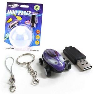 VEHICULO MINI RACER LUZ LED USB