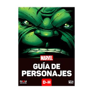 LIBRO CATAPULTA AVENGERS GUÍA DE PERSONAJES D-H (HULK)