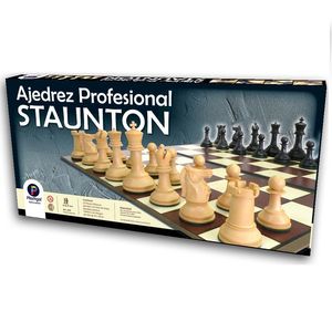 JUEGO DE MESA PLASTIGAL AJEDREZ PROFESIONAL STAUNTON