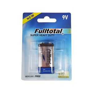 BATERIA FULLTOTAL SUPER HEAVY DUTY 9V x 1 BC