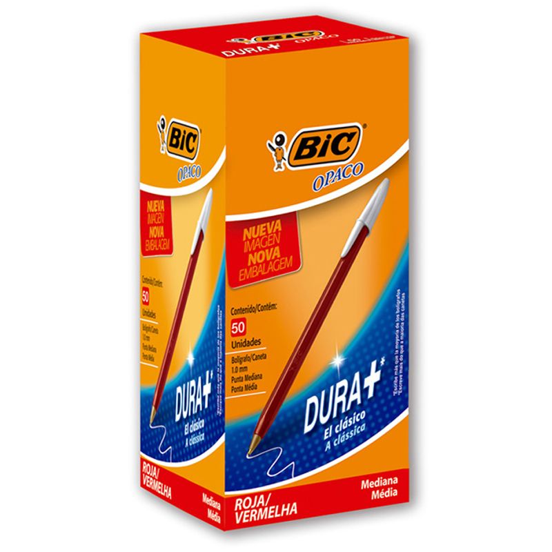 BOLIGRAFO BIC NARANJA ROJO