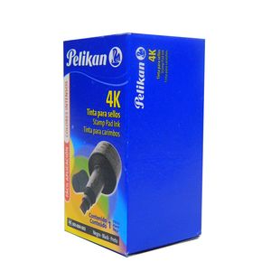 TINTA PELIKAN P/SELLOS FRASCO x 28cc NEGRO