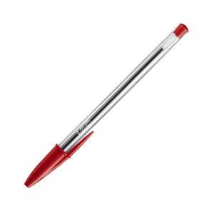 BOLIGRAFO BIC CRISTAL DURA + 1mm.ROJO