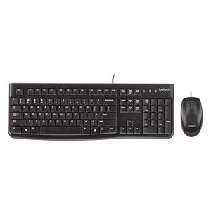 TECLADO LOGITECH + MOUSE OPTICO USB MK120