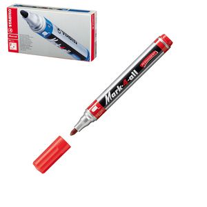 MARCADOR MARK-4 ALL PERMANENTE P/RED.ROJO