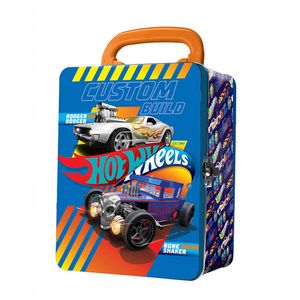 GUARDA AUTOS HOT WHEELS MALETIN METALICO 4 MODELOS