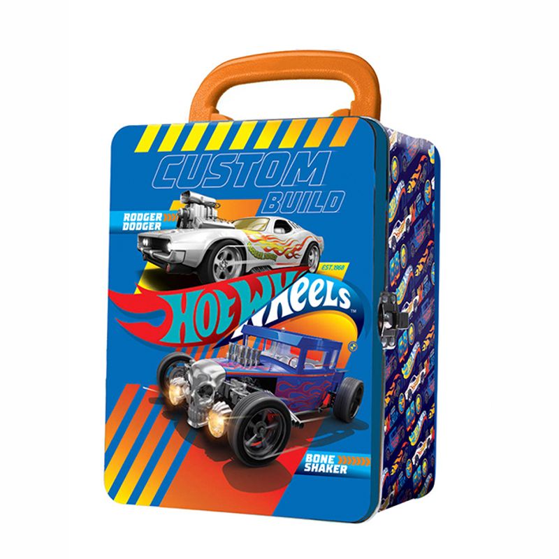 Maletin Metalico Hot Wheels