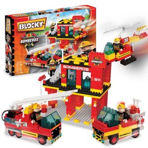 BLOQUE BLOCKY BOMBERO N°3 290 PIEZAS
