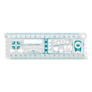 REGLA MAPED GEO NOTES x 15cm. BL