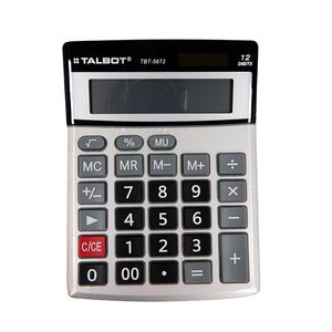CALCULADORA TALBOT DE ESCRITORIO 12 DIG. 5672