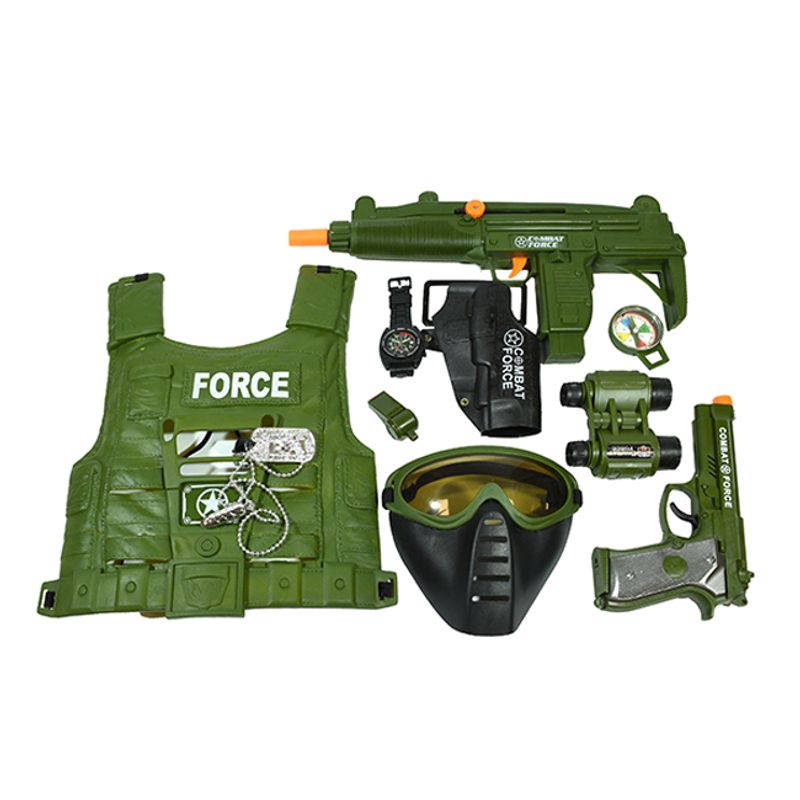 SET POLICIA FORCE CON ACCESORIOS 38cm. - Tomy