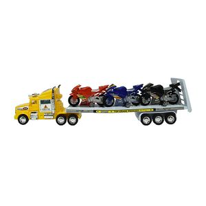 CAMION MOSQUITO FRICCION BURBUJA + 3 MOTOS 56cm.