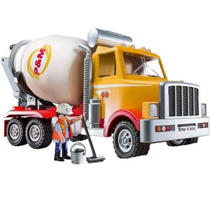 CAMION PLAYMOBIL CEMENTERO MEZCLADOR