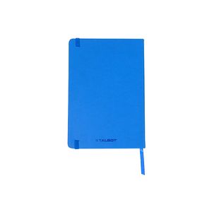 CUADERNO TALBOT PU 9x14 T/DURA TURQUESA 96hjs. RAY.