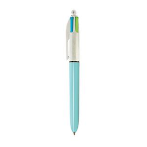 BOLIGRAFO BIC 4 COLORES RET.FASHION TURQUESA x 1 BC