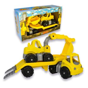 SET DURAVIT CAMION TRAILER Y RETRO EXCAVADORA