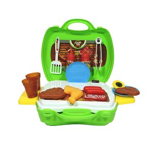 VALIJA TOYLAND CON ACCESORIOS PARRILLADA