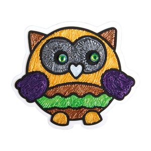 MASA PAULINDA CREAMY DOUGH MAGIC STICKER OWL