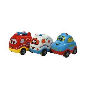 VEHICULO FRICCION EMERGENCIAS AMBULANCIA POLICIA BOMBERO 8CM.