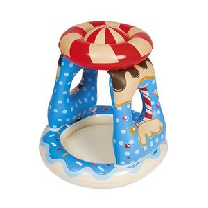 PILETA INFLABLE BESTWAY PARA BEBES CANDY 91x91x89cm