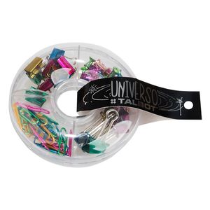 DONUT TALBOT 4 DIV. CLIPS-BINDER-SEÑAL. METALICO