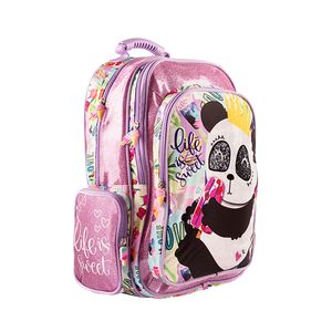 MOCHILA ESPALDA TALBOT BTS PANDA 45cm. 5 CIERRES