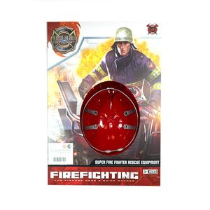 SET DE BOMBEROS FIRE FIGHTING 6 PIEZAS EN CAJA 30 CM
