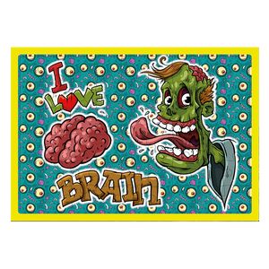 ROMPECABEZAS 50x35 ZOMBIES 54 PZAS.