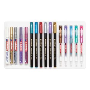 SET MARCADOR EDDING GALACTIC x 16 SURT.