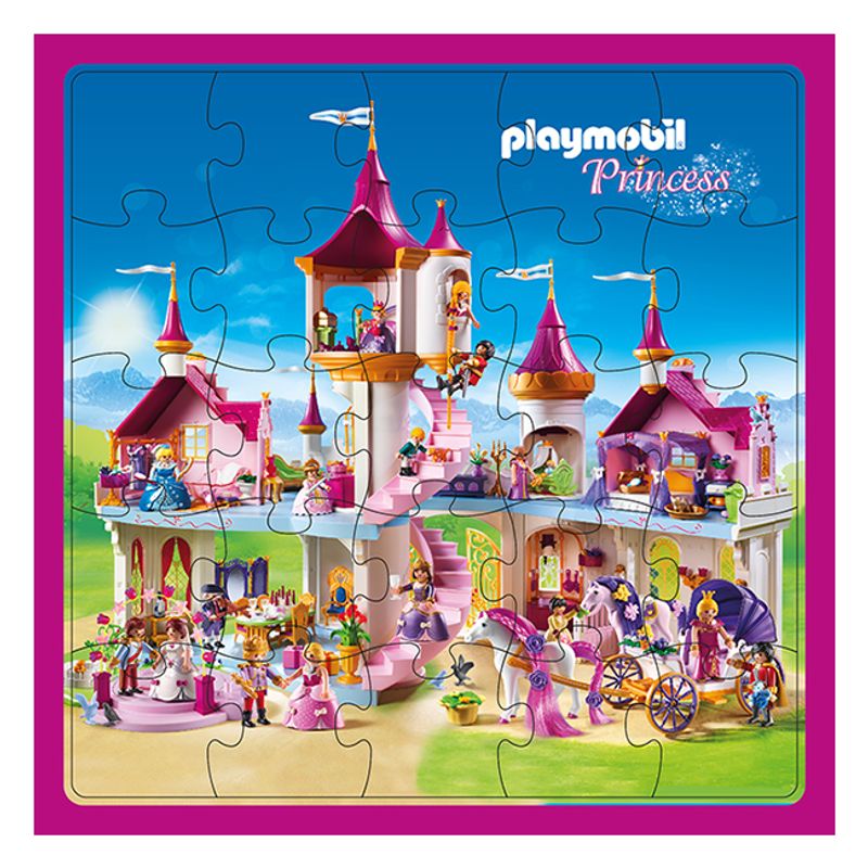 ROMPECABEZAS 32x32 PLAYMOBIL PRINCESAS 25 PZAS. Tomy