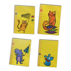 JUEGO DE MESA BARCO DE PAPEL COMO PERROS Y GATOS