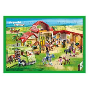 ROMPECABEZAS 50x35 PLAYMOBIL COUNTRY 54 PZAS. EN CAJA