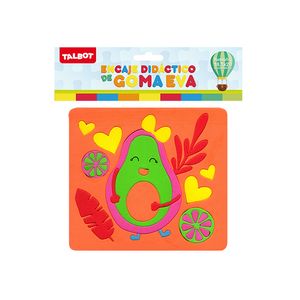 ENCASTRE GOMA EVA TALBOT PALTA 18,5x20cm.