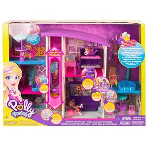 MEGA CASA POLLY POCKET DE SORPRESAS